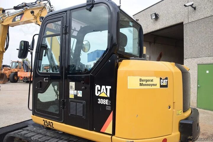 Minibagger Caterpillar 308 E2CR - CW10 - snelwisselsysteem – extra fun...