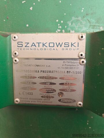 Sandblasting machine Szatkowski OP-1/200