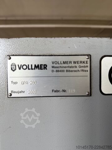 CNC machine for fitting teeth VOLLMER GPA 200