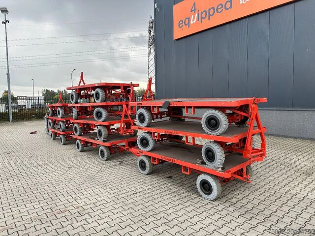 Loading platform Still + 9x 2016 MAFI double-steered and connectable h...