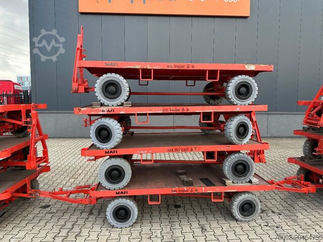 Loading platform Still + 9x 2016 MAFI double-steered and connectable h...