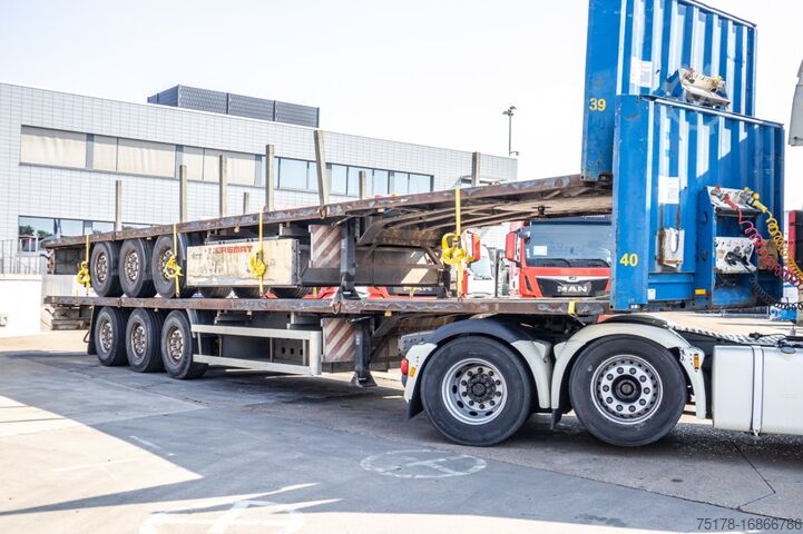 Open body KRONE SD27-PLATEAU- 39000 KG MTM