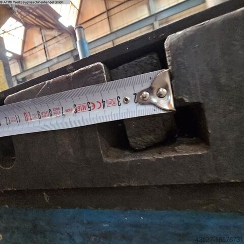 Aufspannplatte Plattenfeld 7000 x 5250 x 330 mm