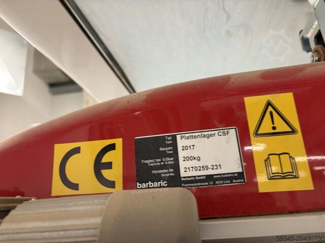 Automatic panel storage system Barbaric CSF