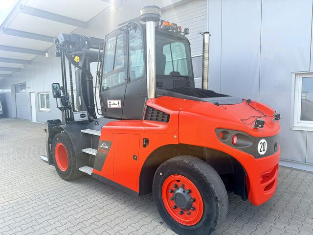 UVV 08/27, 3rd and 4th valve, diesel, 3,410 operating hours Linde H 100D