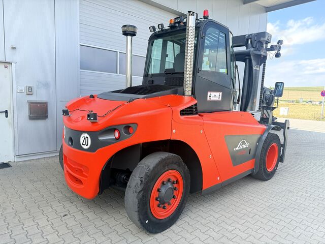 UVV 08/27, 3rd and 4th valve, diesel, 3,410 operating hours Linde H 100D
