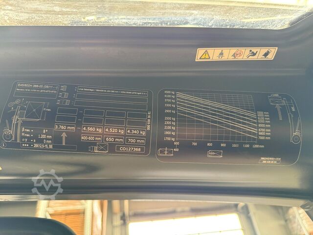 02/2022 Battery service + UVV 08/27 Linde E 45/600H