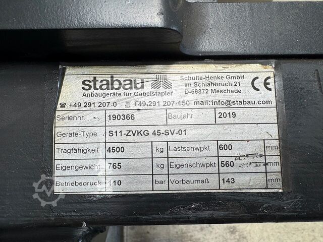 02/2022 Battery service + UVV 08/27 Linde E 45/600H