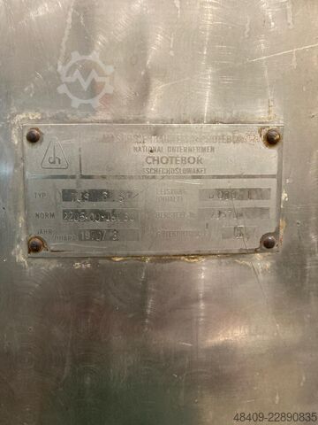 Beverage production machine Chotebor Edelstahltank