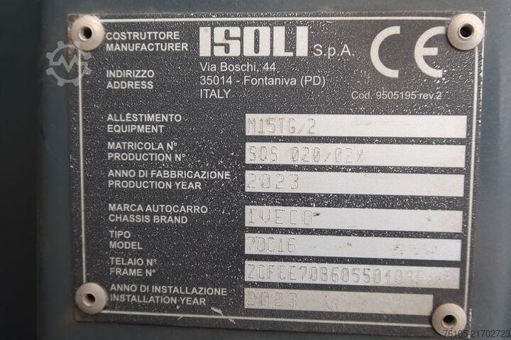 Car transporter Iveco Daily 70 C 16 Recovery-truck, Bergingswagen, Ap...