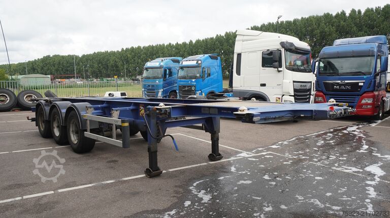 Container transportation Burg 30 ft container transport trailer