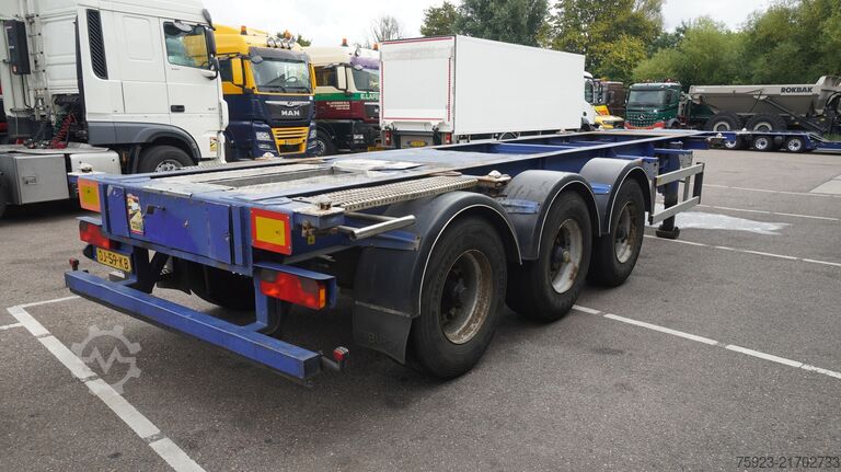Container transportation Burg 30 ft container transport trailer
