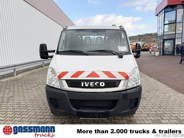 Telehoist load lugger van Iveco Daily 70C14D 4x2 Doka, EEV, City-Abroller