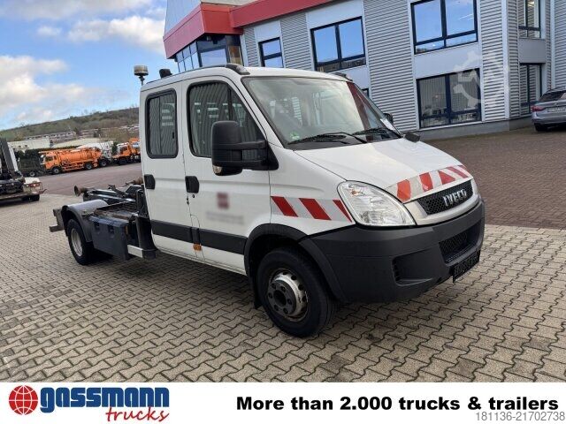 Telehoist load lugger van Iveco Daily 70C14D 4x2 Doka, EEV, City-Abroller