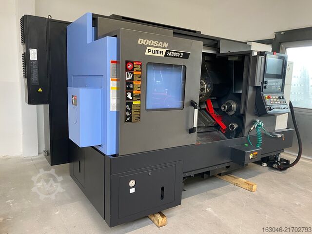 CNC turn-mill center DOOSAN Puma 2600SY II mit Siemens