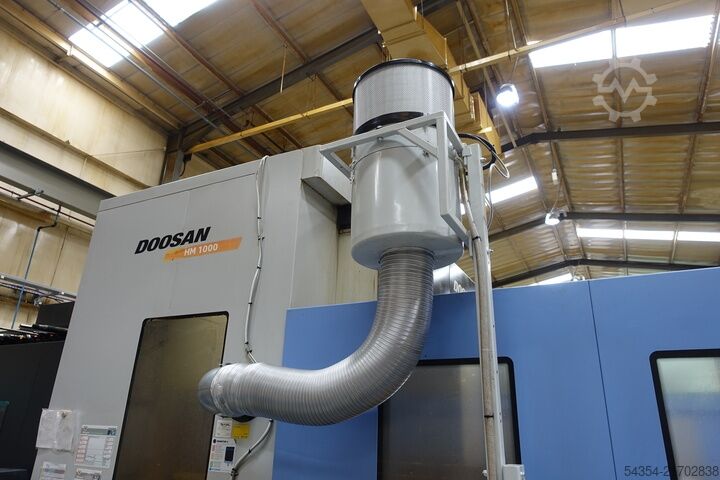 Heavy Duty Twin Pallet Horizontal Machin Doosan HM1000
