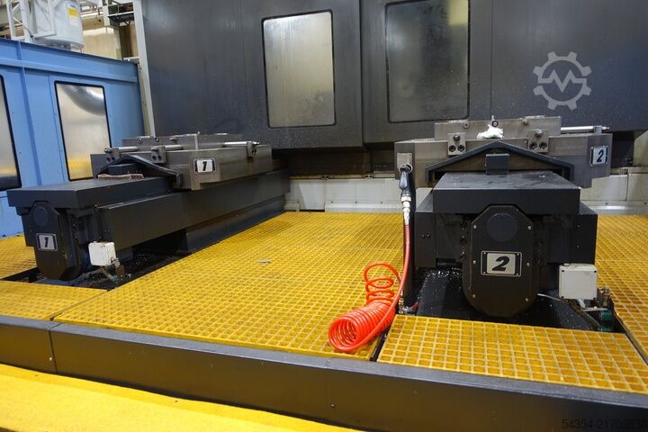 Heavy Duty Twin Pallet Horizontal Machin Doosan HM1000
