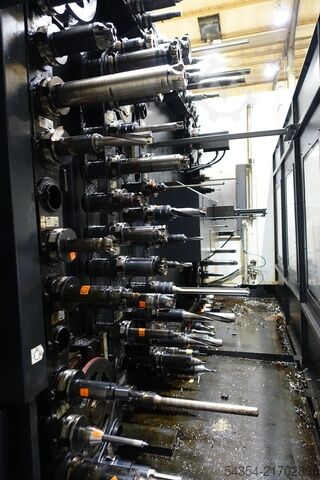 Heavy Duty Twin Pallet Horizontal Machin Doosan HM1000