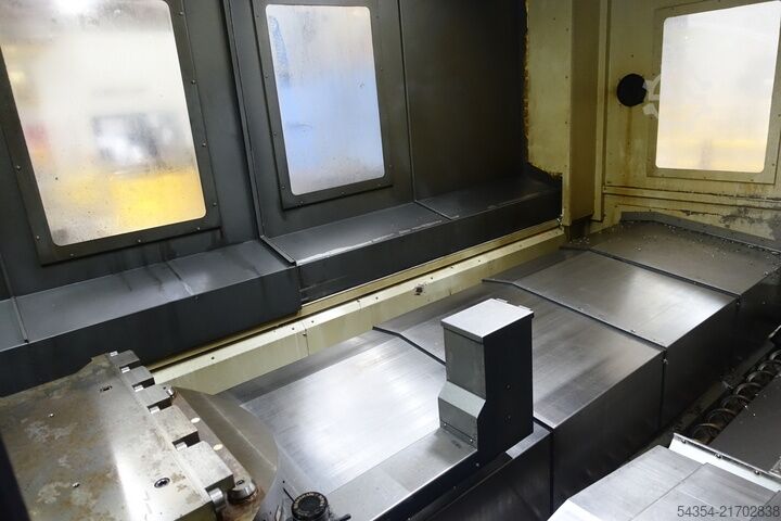 Heavy Duty Twin Pallet Horizontal Machin Doosan HM1000