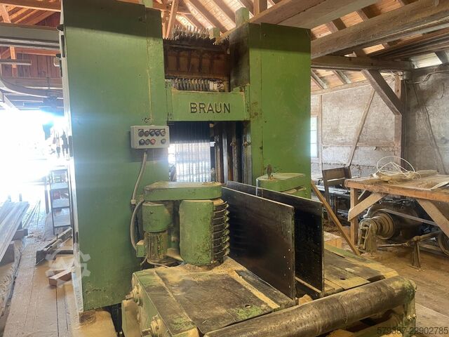 Complete sawmill (stationary) Braun Vollgatter CHGB 71/75