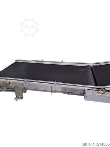 Rising falling Incline belt conveyor with... Transnorm 4600+3300-600-500