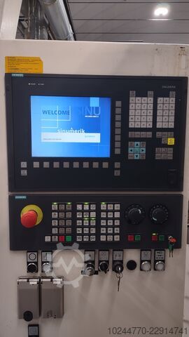 Horizontal twin-spindle machining center Samag MFZ 4-2W