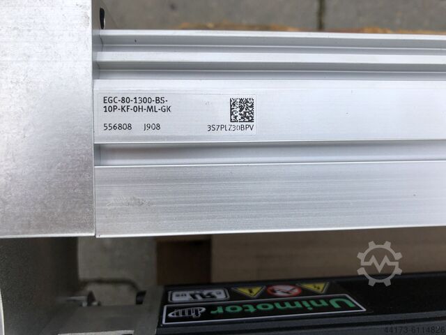 Linear drives Control Techniques Unimotor / Festo EGC-80-1300-BS-10P-KF-0H-ML-GK