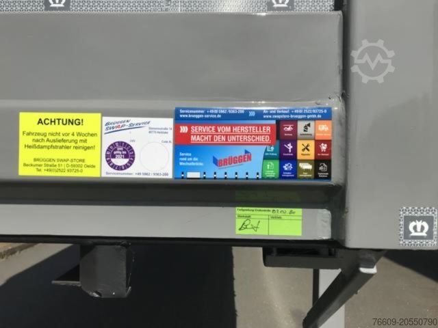 Swap body trailer KRONE Heck mit Portaltüren
