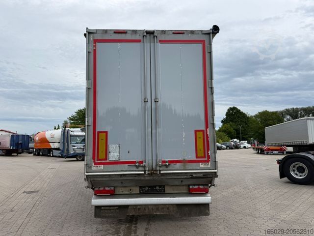 Walking floor semitrailer KNAPEN K100 Schubboden 92m³ HDI Boden ideal für Müll