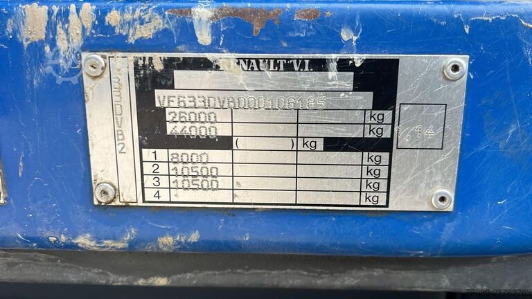 Hook arm system Renault KERAX 420 (BONNE ETAT / PORPRE / LAMES / GRAND ...