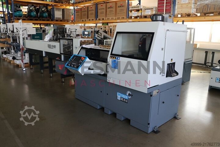 Fully automatic metal circular saw MEP TIGER 372 CNC LR 4.0 + CB 4001 Magazin