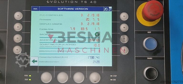 Fully automatic metal circular saw MEP TIGER 372 CNC LR 4.0 + CB 4001 Magazin