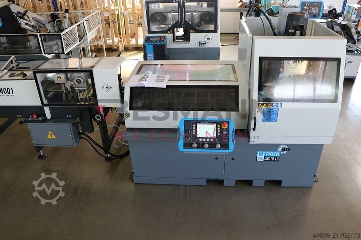 Fully automatic metal circular saw MEP TIGER 372 CNC LR 4.0 + CB 4001 Magazin