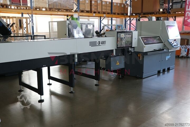Fully automatic metal circular saw MEP TIGER 372 CNC LR 4.0 + CB 4001 Magazin