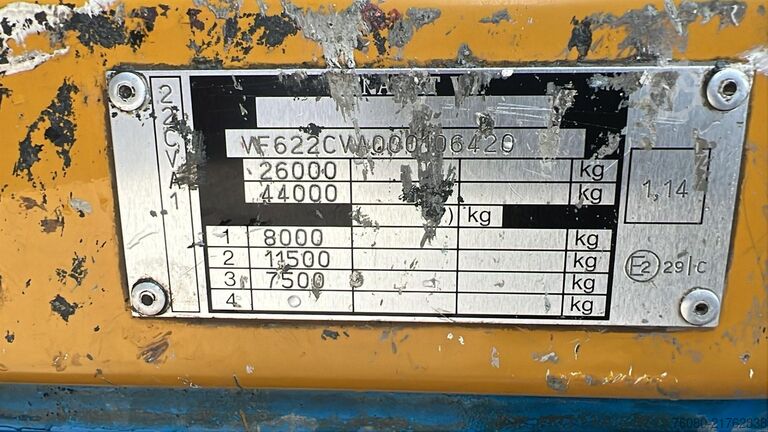 Hook arm system Renault Premium 420 (CAMION BELGE / 6X2 / BELGIAN TRUCK...