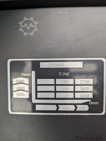 4-wheel forklift EP CPD50F8