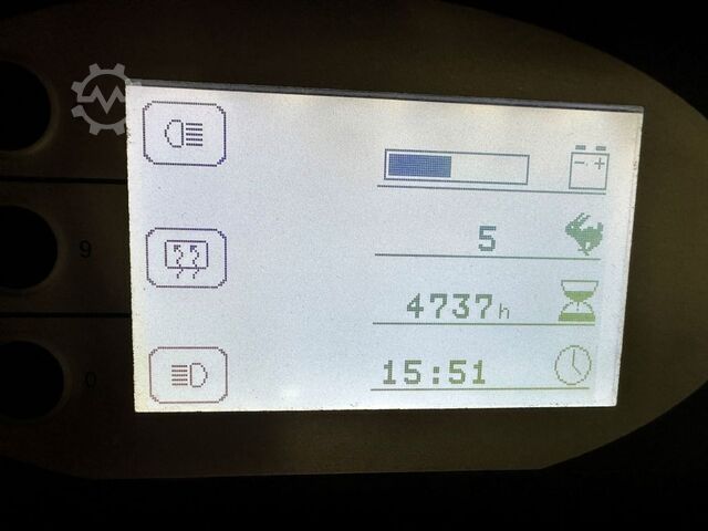 Electric 4-wheel forklift Still RX 60-25 - TRIPLEX 4,6 m - BATT. 80 % !!!