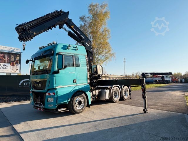 Standard tractor unit MAN TGX 33.560 6x4 Kran 21m  FUNK