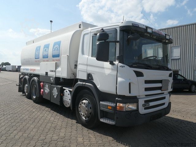 LKW mit Tankaufbau SCANIA P 320 6x2, Lindner & Fischer, 19m³, 3 Kammern