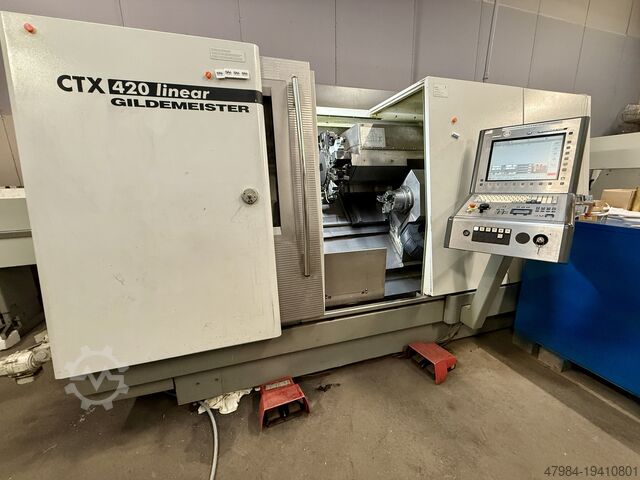 CNC lathe Gildemeister CTX 420 linear V6