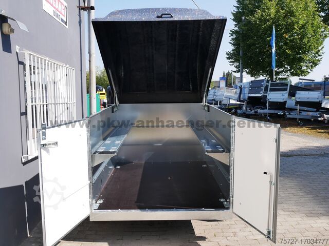 Car transporter trailer Vezeko Vezeko Kart2 750kg 206x150x130cm Kartanh