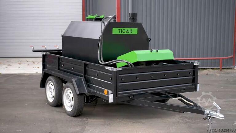 Mastic asphalt mixer TICAB Bitumen Emulsion Sprayer 1000L/ BS-1000