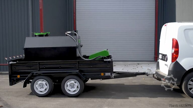 Mastic asphalt mixer TICAB Bitumen Emulsion Sprayer 1000L/ BS-1000