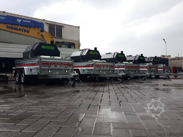 Mastic asphalt mixer TICAB Bitumen Emulsion Sprayer 1000L/ BS-1000