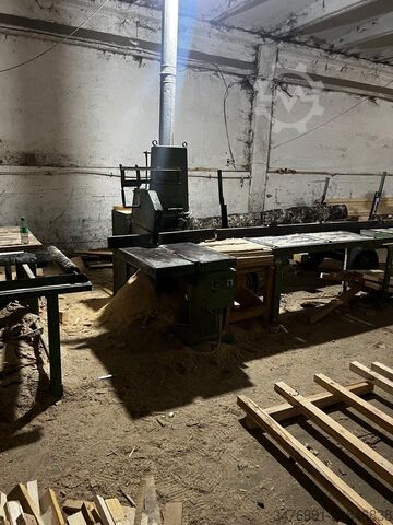 Complete Sawmill ÜSTÜNKARLI Carriage Bandsaw Edger