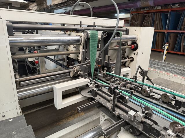 Folding carton gluing machine Bobst DOMINO 145 II Matic