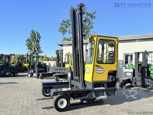 4-way forklift Combilift C5000XL GAS DUPLEX 6000MM POSITIONER