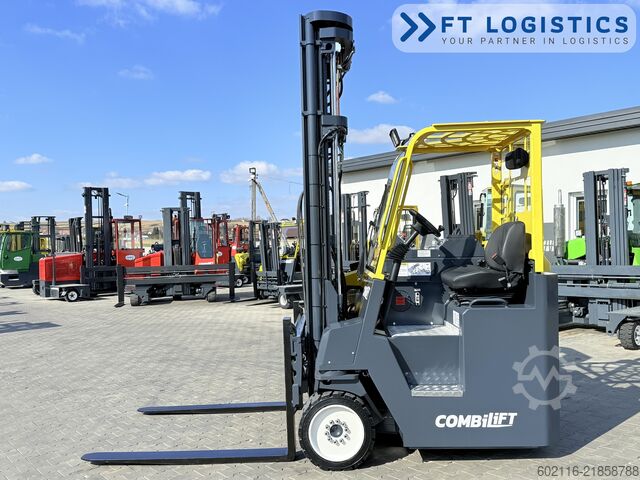 4-way forklift Combilift CB4500 GAS TRIPLEX 6400 FORK POSITIONER
