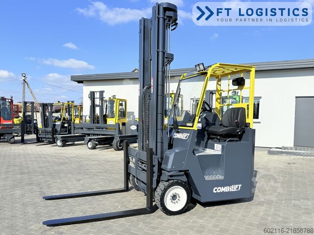 4-way forklift Combilift CB4500 GAS TRIPLEX 6400 FORK POSITIONER