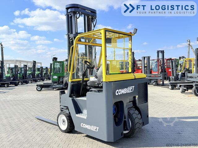 4-way forklift Combilift CB4500 GAS TRIPLEX 6400 FORK POSITIONER